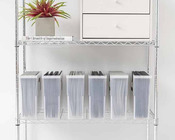 IRIS USA Small Portable Desktop File Box - Image 8
