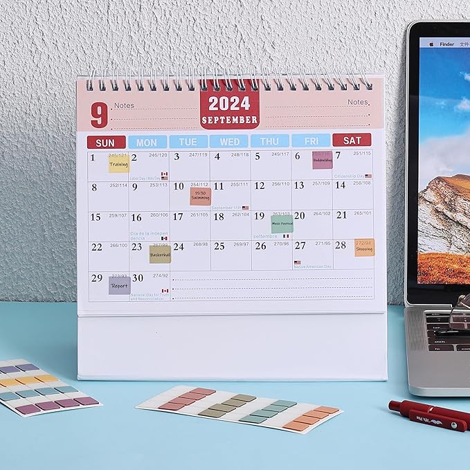 Mr. Pen- Sticky Index Tabs, 480 Pcs, Colorful Sticky Tabs for Notebooks, Page Markers, Page Tabs for Binders, Page Tabs Sticky Tabs for Books, Notebook Tabs, Book Sticky Tabs for Notebooks-DeskLoop Office