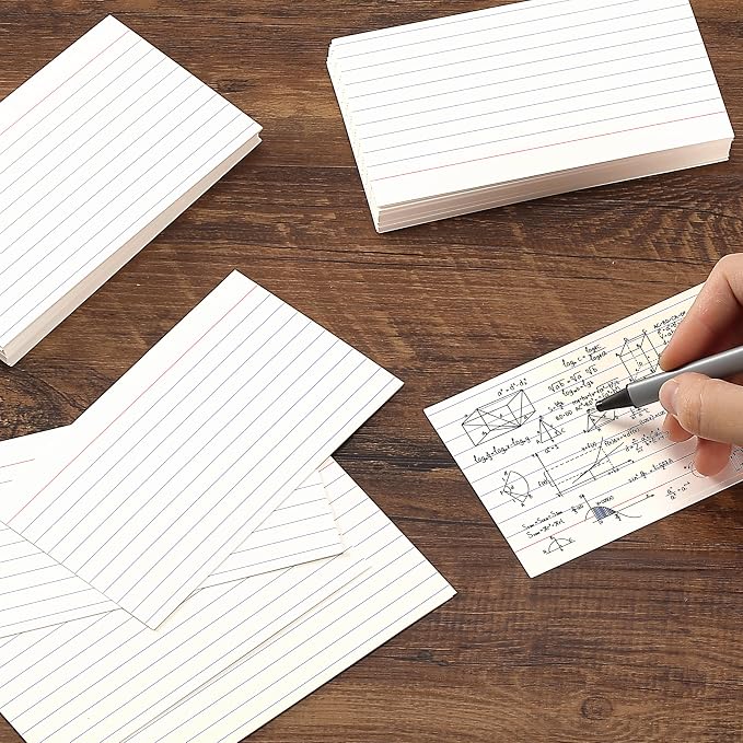 Mr. Pen- Lined Index Cards, 300 Cards, Bulk Ruled Index Cards | Flash Cards - Image 7