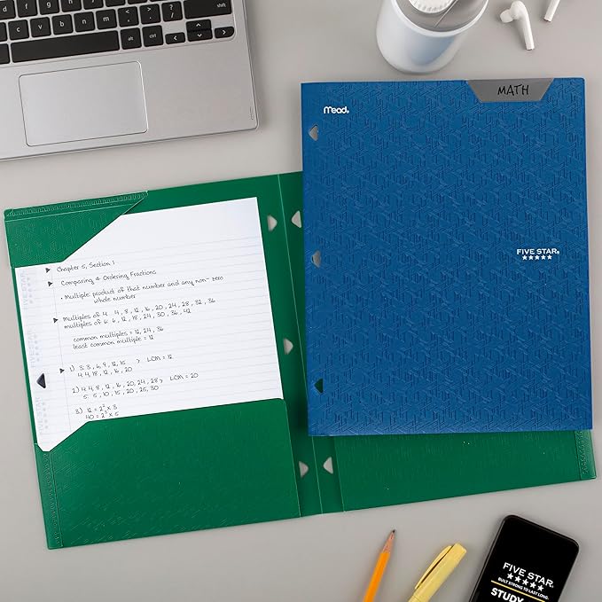 Five Star 2-Pocket Folder, Plastic Folder - Image 7