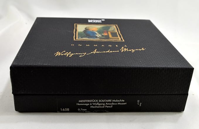 MONTBLANC Meisterstuck Solitaire Malachite Hommage a Wolfgang Amadeus Mozart - Image 5
