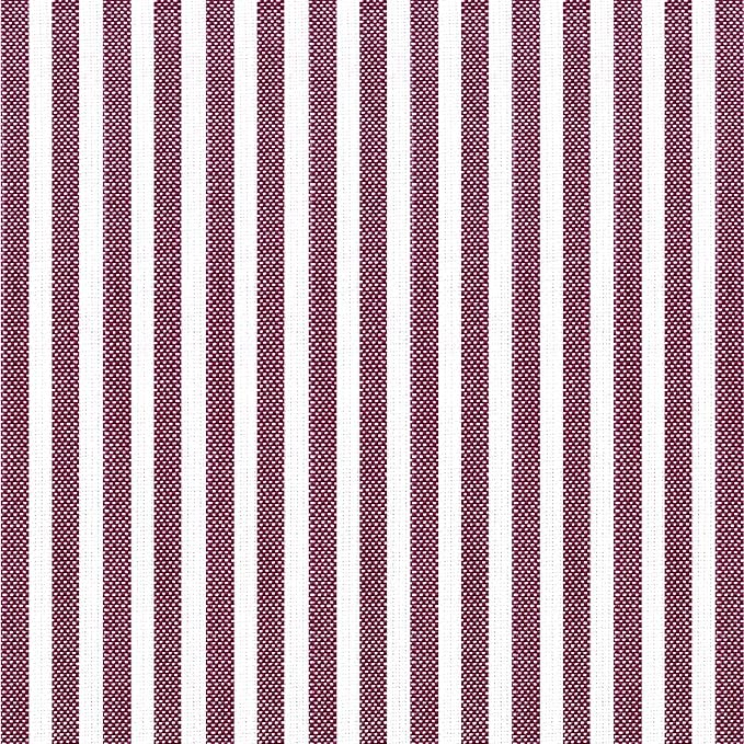 AAAAAcessories D-Shaped Chair Cushions, Machine-Washable Cover, Pinstripe Red - Image 3