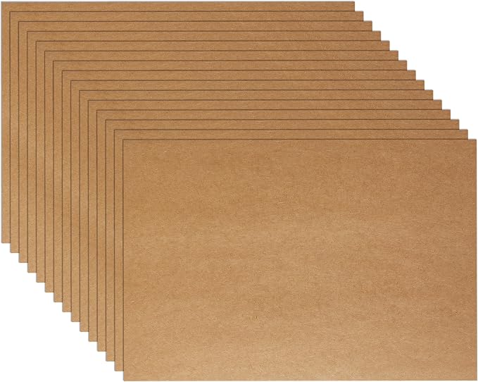 Guakicae 150 Sheets Brown Cardstock 4 x 6 Kraft Paper, 300gsm/110lb Heavyweight by Guakicae
