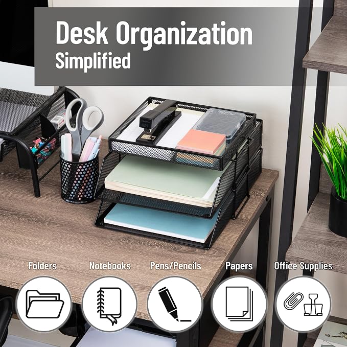 Mind Reader 2 Tier Paper Tray - Image 2