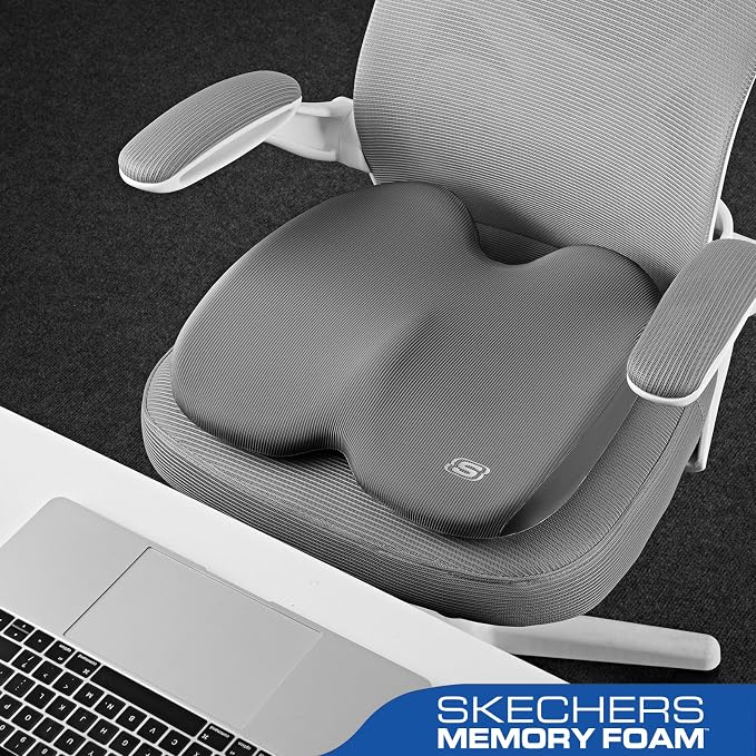 Skechers Seat Cushion, Ergonomic Memory Foam Cushion - Image 4