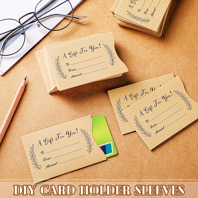 Yinder 600 Pcs Gift Card Envelopes Bulk Thank You Gift Card Sleeves - Image 4