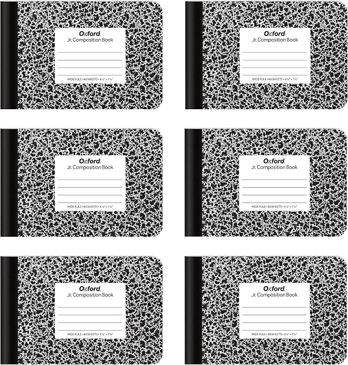 Oxford Jr. Composition Notebooks, School Supplies, Notebooks by Oxford