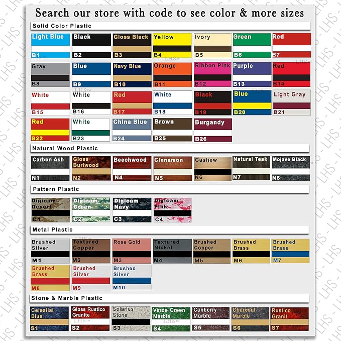 Personalized Name Plate with Choice of Mounting - Image 8