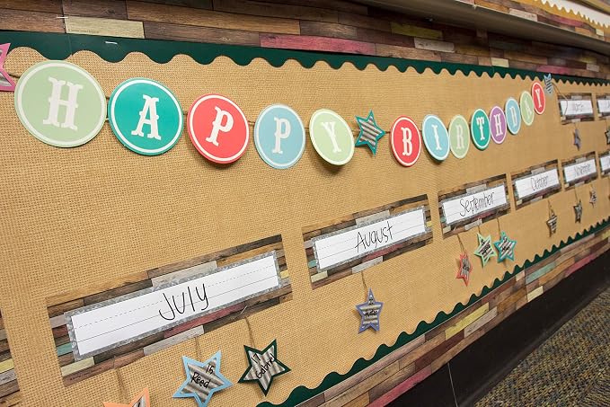 Teacher Created Resources Burlap Better Than Paper Bulletin Board Roll - Image 2