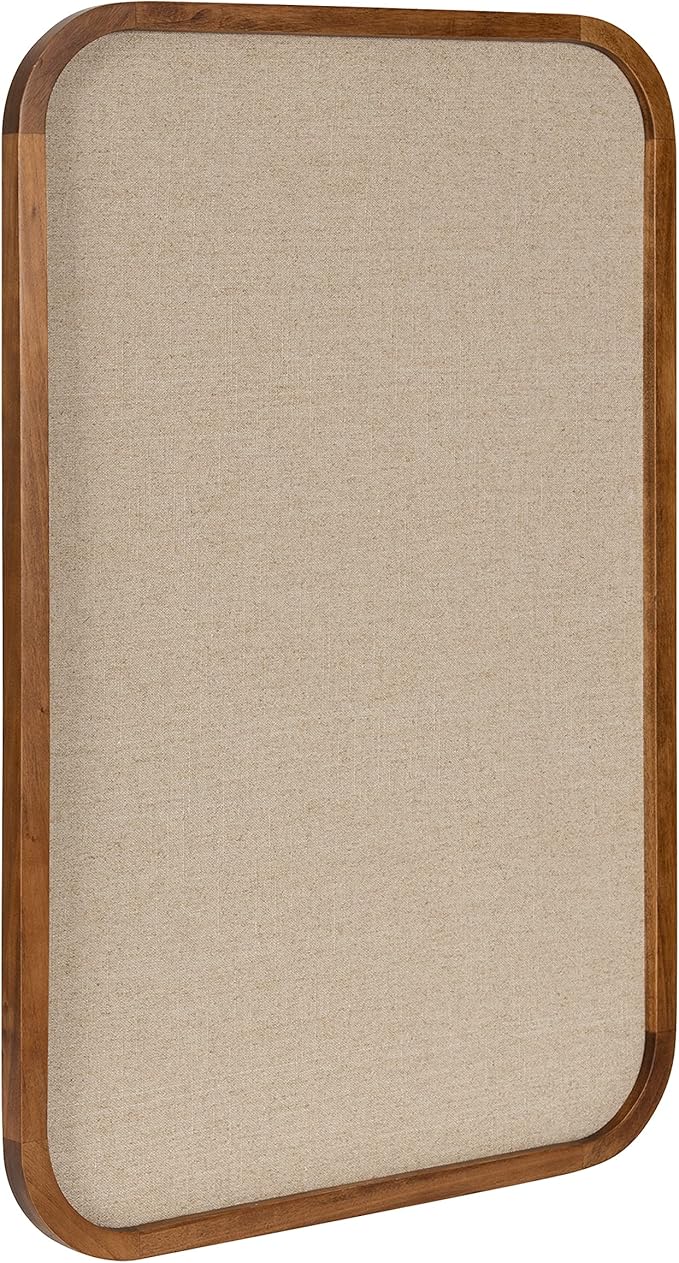 Kate and Laurel Hutton Transitional Pinboard; 20 x 30; Rustic Brown; Radius by KateandLaurel