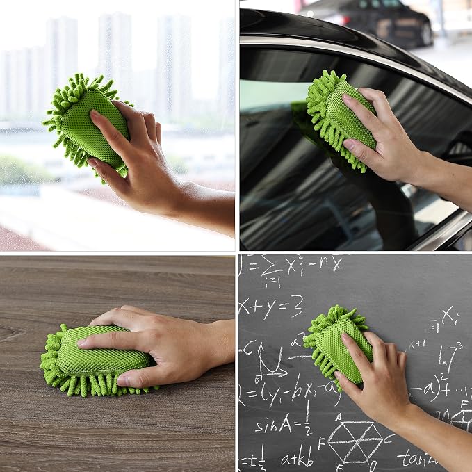 Mr. Pen- Magnetic Microfiber Shag Whiteboard Erasers, 4 Pack | Dual Surface - Image 5