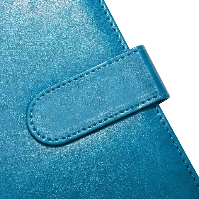 Resume Folder Clipboard Holder Letter Size A4 Legal Pad, Portfolio Pad Folio Document Organizer for Interview & Business (Turquoise)-DeskLoop Office