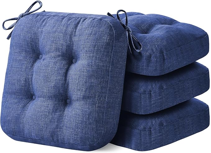 IASEAHK Chair Cushions, Dining Chair Cushions, Tufted Indoor Chair Pads by IASEAHK