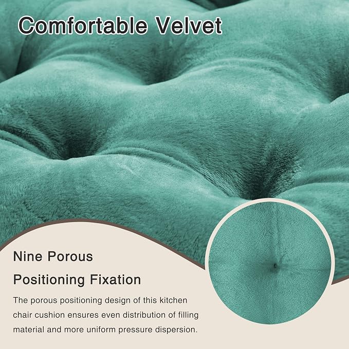 OVOV 6 Pack Chair Cushions for Dining Chairs Soft Seat Cushions for Kitchen - Image 4