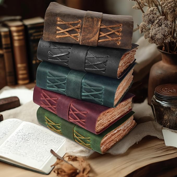 LEATHER VILLAGE Leather Bound Vintage Journal - Image 7