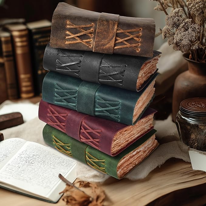 LEATHER VILLAGE Leather Bound Vintage Journal - Image 7