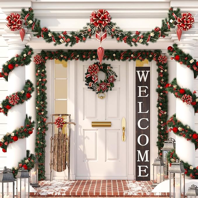 Tall Outdoor Welcome Sign for Front Door, 6ft Brown Welcome Sign, Rustic Tall - Image 8