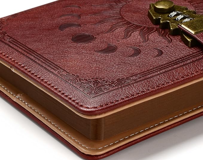 ZXHQ Lockable Journal for Women & Men, A5 240 Pages Secret Diary - Image 2
