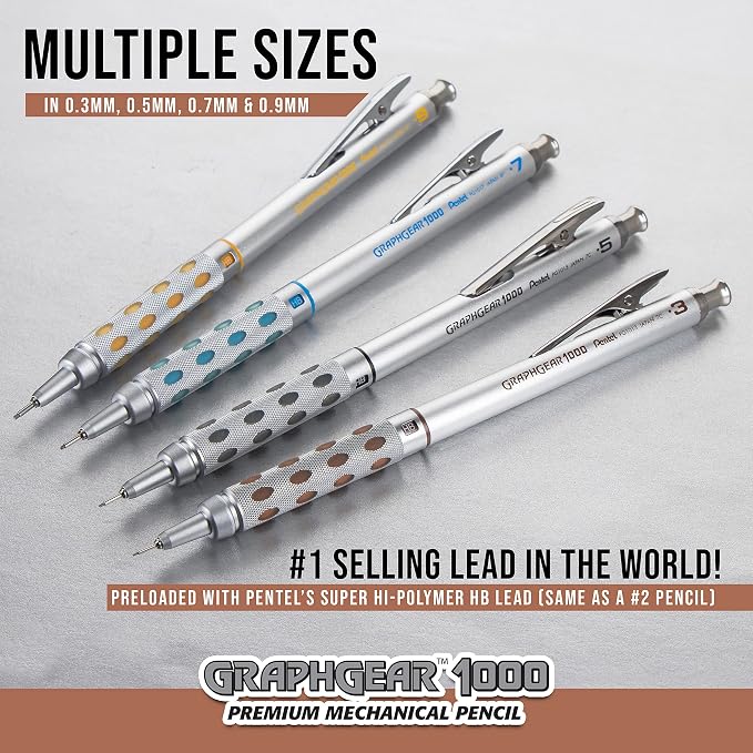 Pentel GraphGear1000 Automatic Drafting Pencil - Image 6