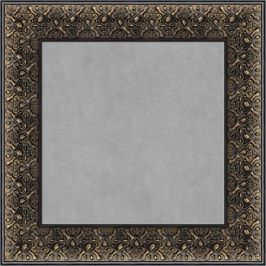 Amanti Art Black Framed Magnetic Board 17x17 X-Small Vision Board by AmantiArt