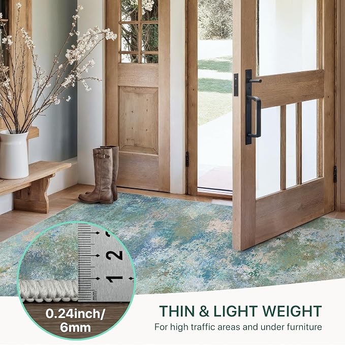 GENIMO Washable Rugs 9x12 Area Rugs - Image 8