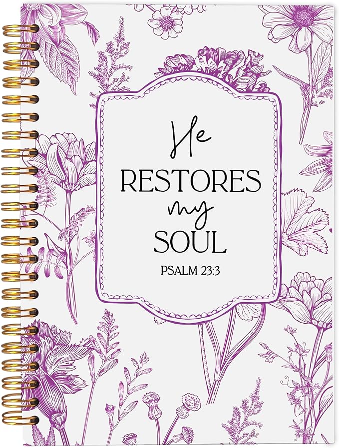 Christian Notebook for Women, Christian Gifts Journal, Prayer Journal for Women by Ecezatik