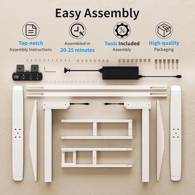 BIZUM Dual Motor Electric Standing Desk Frame - Image 8