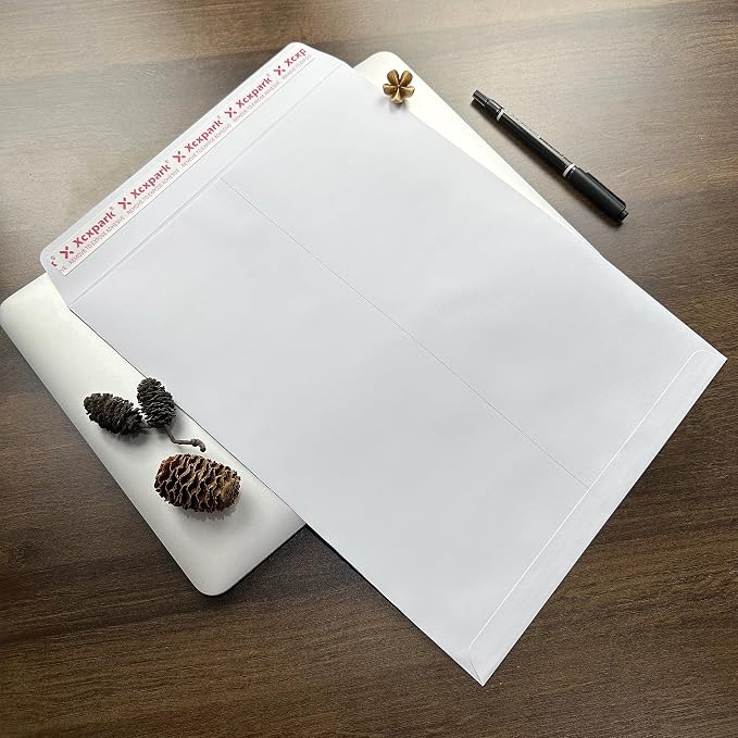 Xxcxpark 250 PCS 10x13 inches Security Catalog Envelopes Printable Self Seal - Image 3