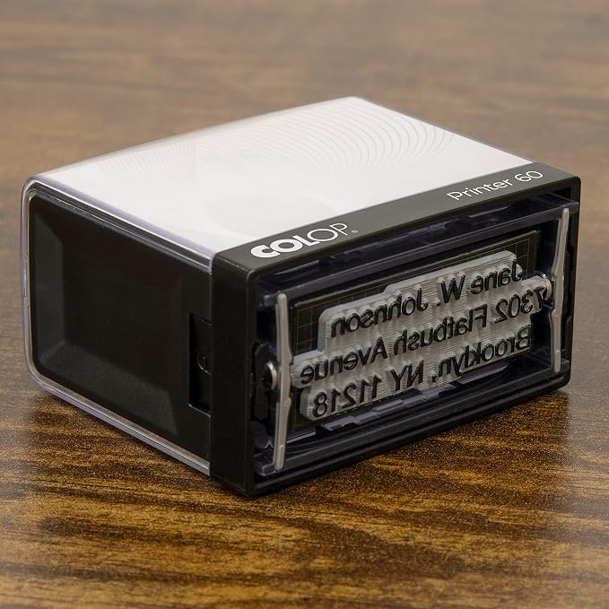 COLOP XXL Size Self Inking Custom Signature Stamp - Image 5