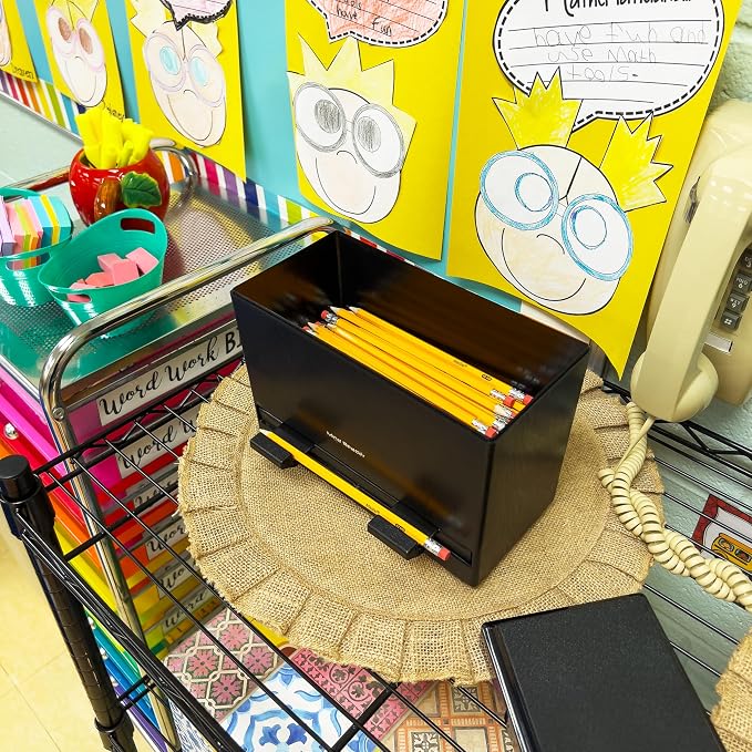 Mind Reader Straw Dispenser, Pencil Dispenser, Classroom Must Have, Restaurant - Image 7