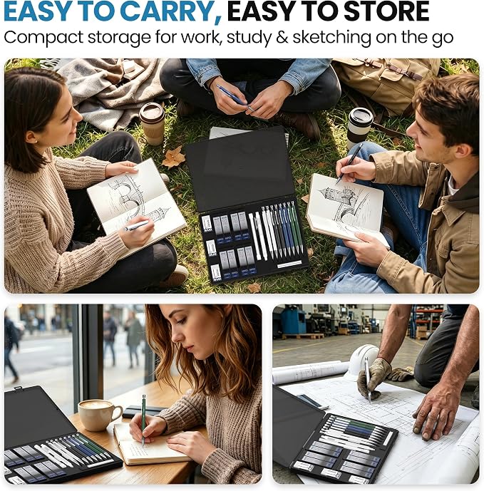 WUO 8PCS Mechanical Pencil Set - Image 7