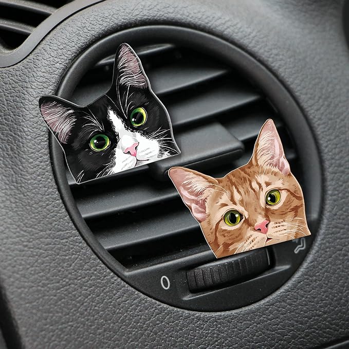 WIRESTER Fresh Scented Car Air Freshener Vent Clip, Decorative Accessories - Image 5