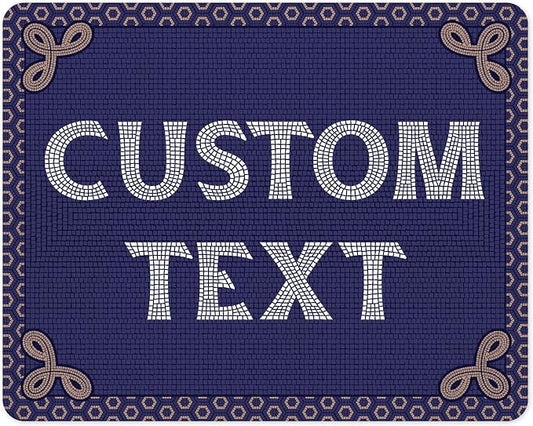Custom Sign, Custom Street Sign, 11 Font Colors, 13 Font Styles, 4 Hole Options by MySignCenter