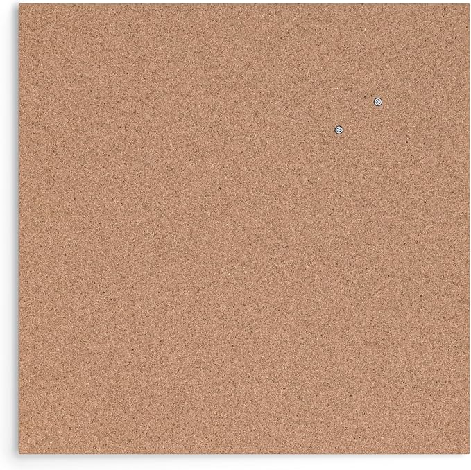 U Brands Cork Canvas Bulletin Board, Self Healing, Natural Cork Surface - Image 5