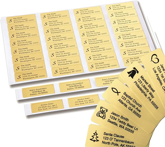 Return Address Labels by 500Labels