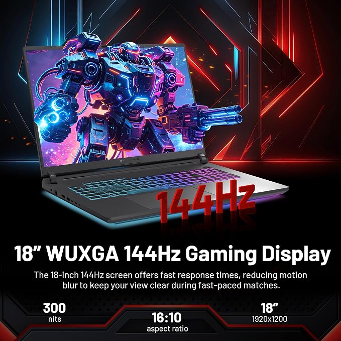 ASUS ROG Strix G18 18" 144Hz WUXGA Gaming Laptop, Intel i9-14900HX, 16GB RAM - Image 5