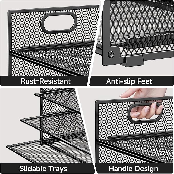 6-Tier Paper Organizer for Desk - Image 4