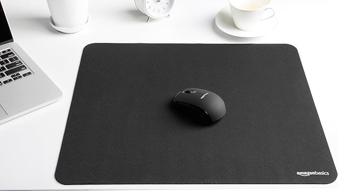 Amazon Basics Large Square Computer Mouse Pad, Cloth and Rubberized Base - Image 9