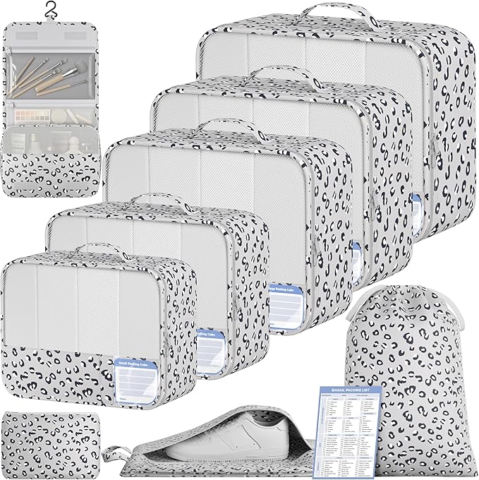 BAGAIL 9 Set Packing Cubes by BAGAIL