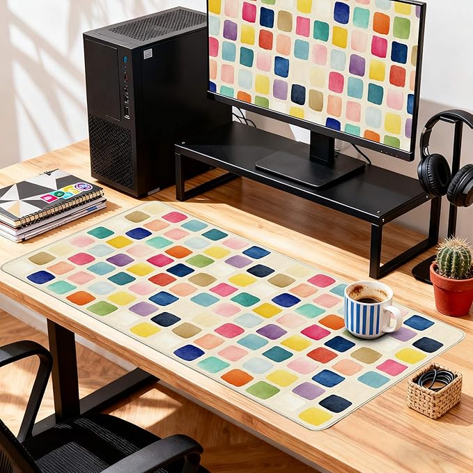 Desk Cover Mat, XXL Large Mouse Pad, Computer Laptop Cute Mat Desk Decor - Image 6