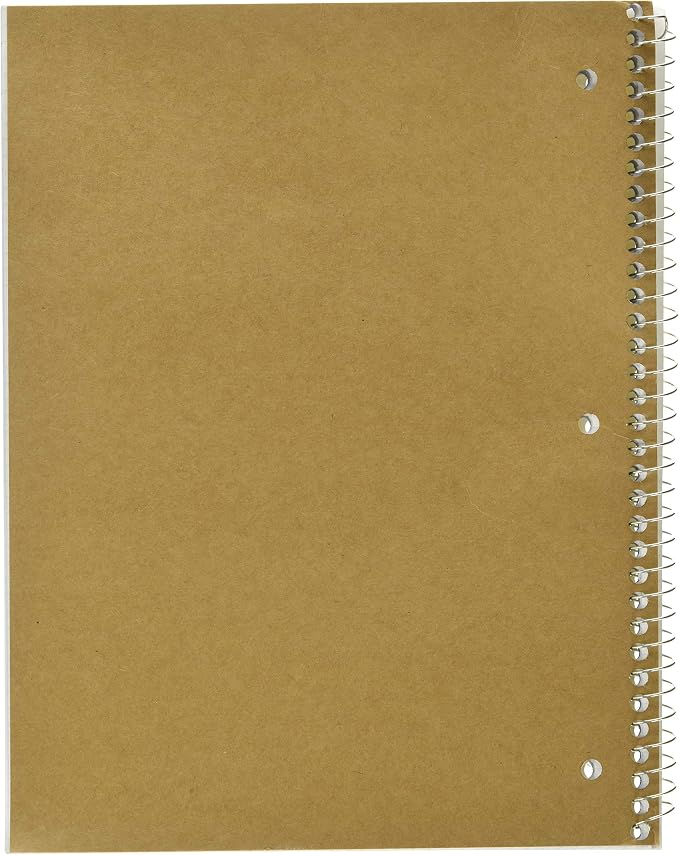 Mead Spiral Notebook, 1 Subject, Graph Ruled Paper, 7-1/2" x 10-1/2", 100 Sheets - Image 2