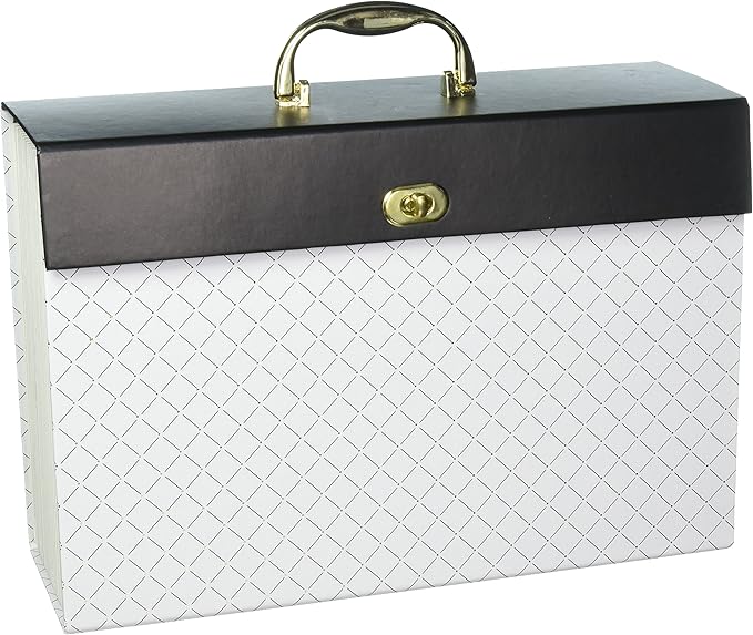 U Brands Modern-Noir Expandable File 19 Pocket by UBrands