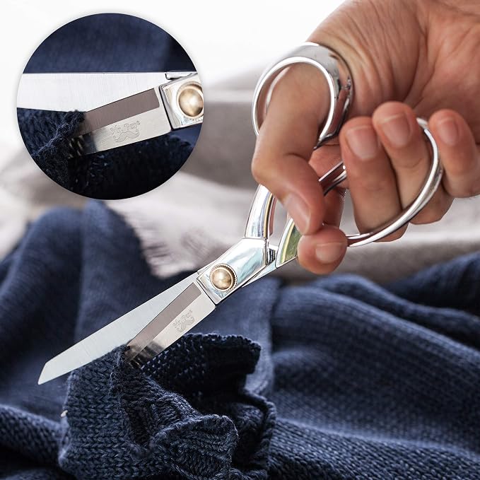 Mr. Pen- Premium Tailor Scissors, 8-Inch | Heavy Duty Carbon Steel Sewing & - Image 5