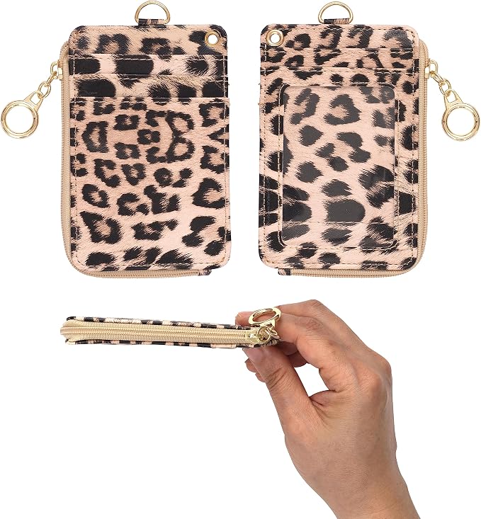 MONDO DESIGNS 2-in-1 ID Badge Holder & Lanyard Wallet - Image 2