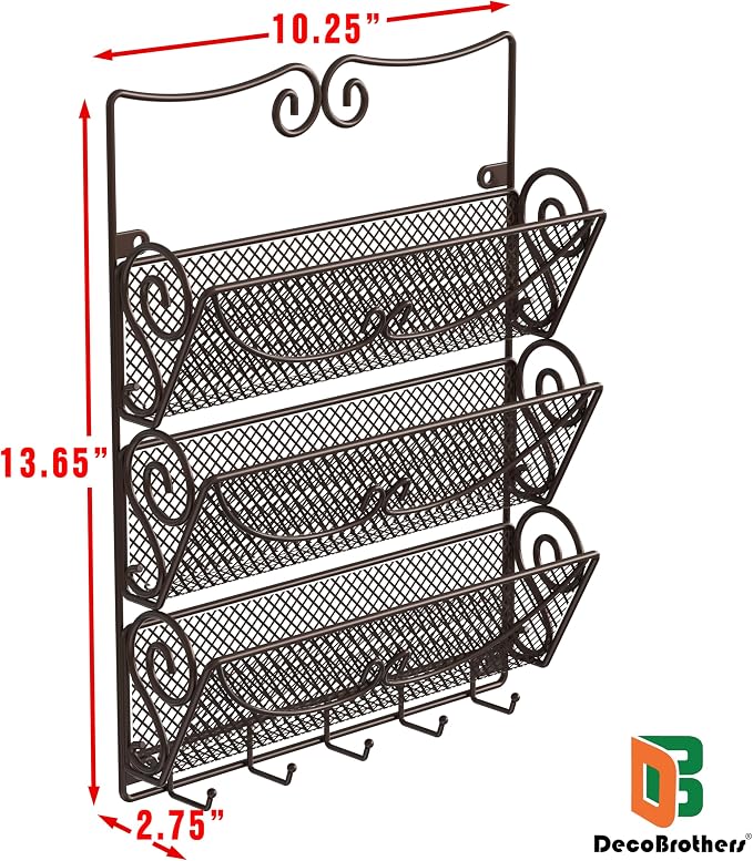 Deco Brothers Wall Mail Organizer - Image 5