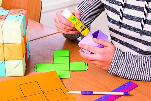 Uhu Stic, All Purpose Glue Stick, Washable, Permanent, for School, Crafts, Scrapbooking, Pack of 24 .29 oz Sticks, 99648-DeskLoop Office