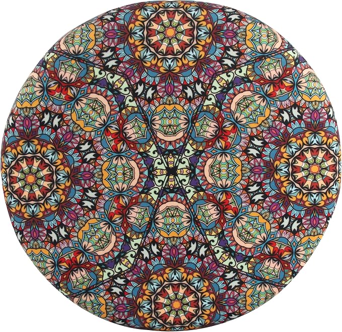 Sigmat Memory Foam Seat Cushion Anti-Slip Soft Round Chair Pad 18 Inch Graphic - Image 5