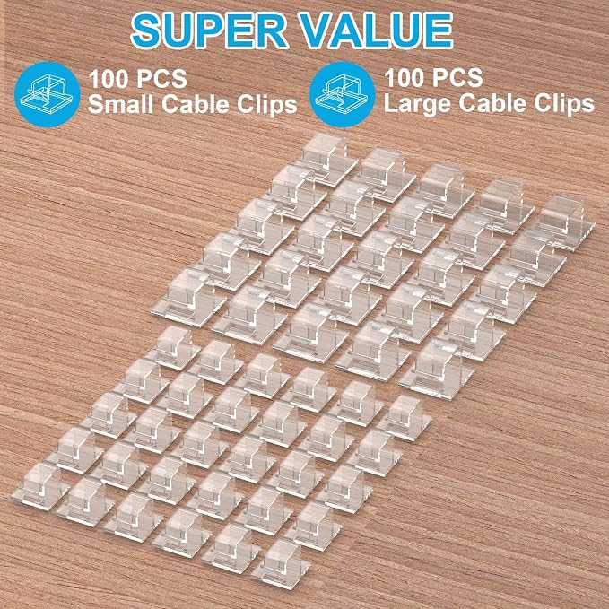TidyHelper 105 PCS Hooks for Outdoor String Lights, Christmas Light Clips - Image 2