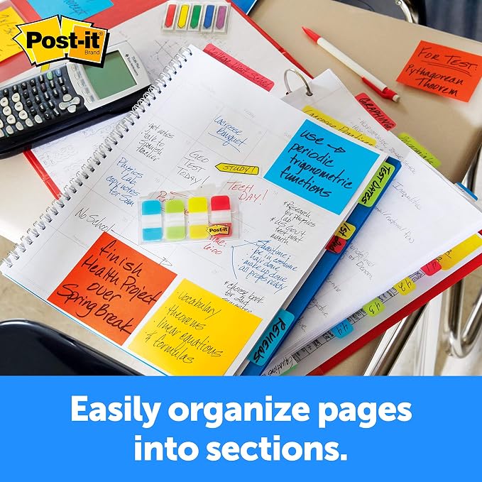 Post-it Tabs, 625 in Solid, 40/Dispenser - Image 6