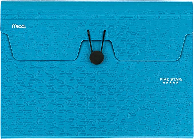 Five Star Expanding File Organizer, 6-Pocket Accordian File Organizer, Bungee - Image 8